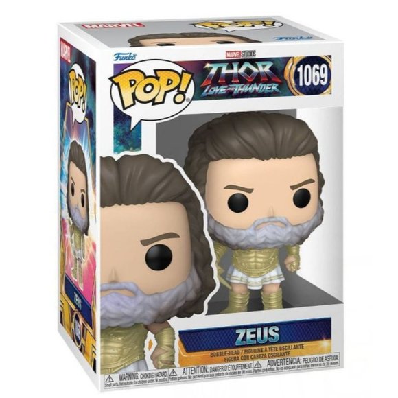 Funko POP! Marvel: Thor Love & Thunder - Zeus - Picture 1 of 3